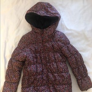 HOODED PADDED PARKA FOR GIRLS